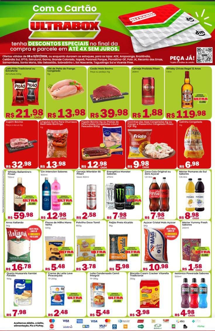 Ofertas do Supermercado Ultrabox